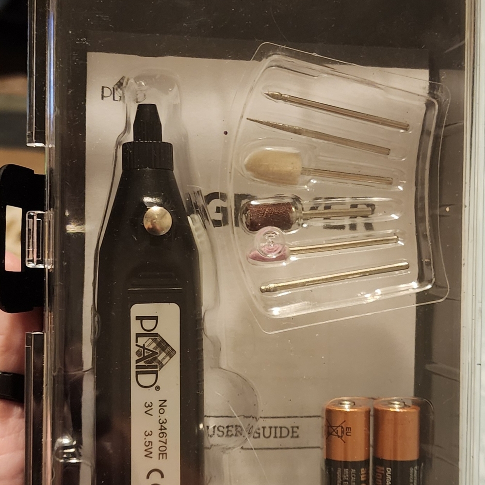 Black and Silver Art Supply Set